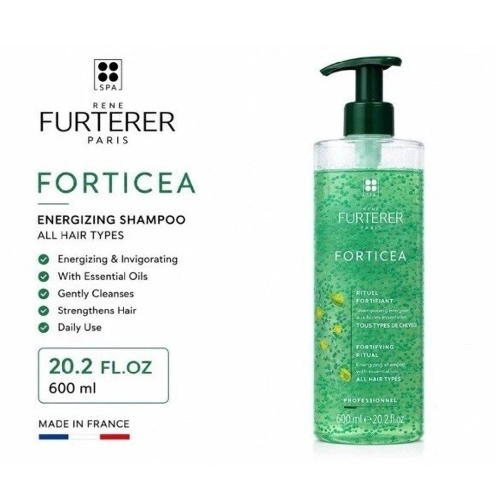 Rene Furterer Forticea Strengthening Revitalizing Shampoo 600ml / 20.2oz Pump